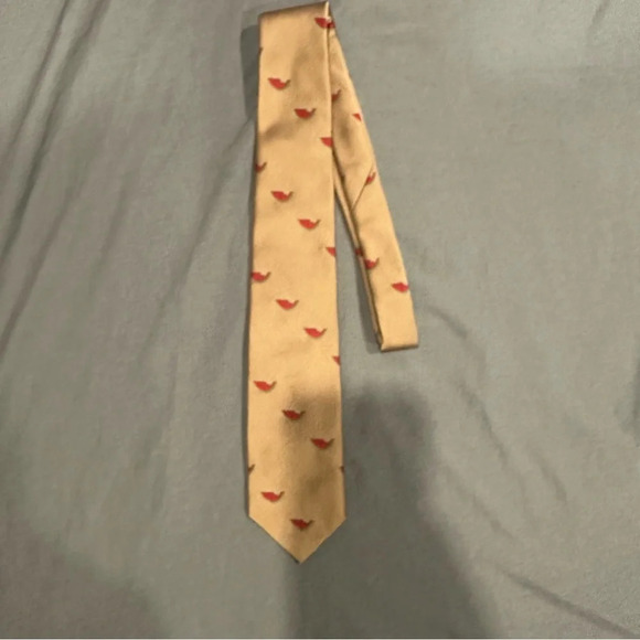 Vintage Bronzini‎ 100% Polyester Tie with Watermelon - Picture 1 of 5